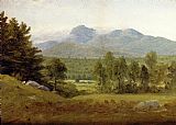 Sanford Robinson Gifford Sketch of Mount Chocorua, New Hampshire painting